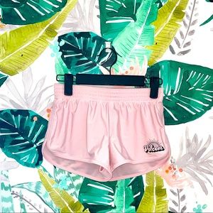 Girls Pink Volcom Board Shorts